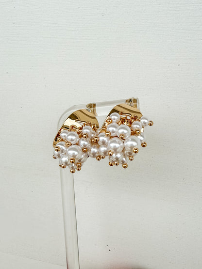 Pearl Mermaid Hoops