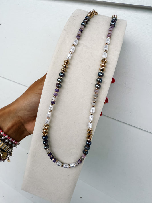 Deep Sea Statement Necklace