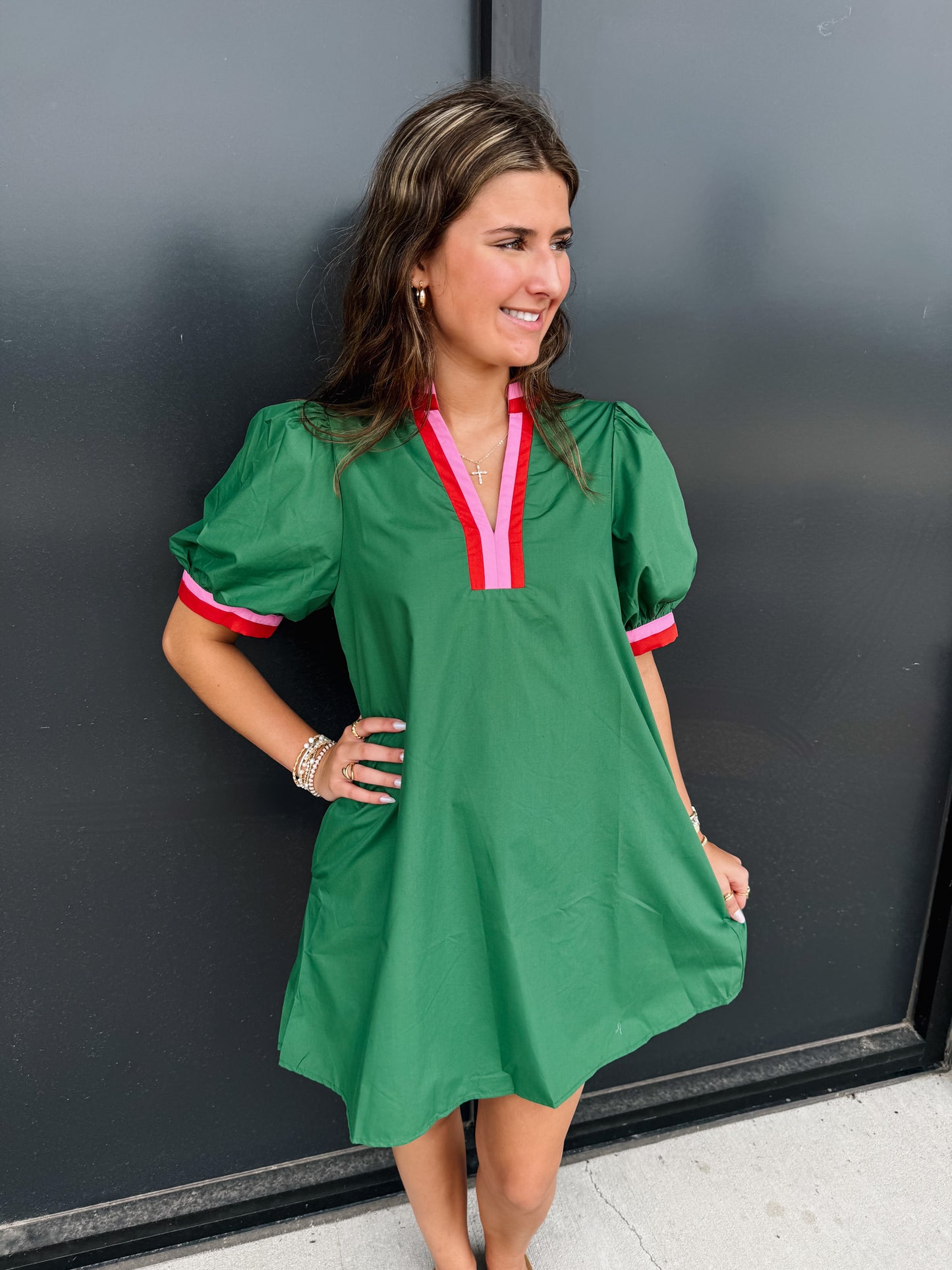 Entro Multi Collar Dress