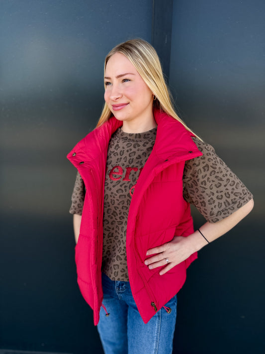 The Scarlett Puffer Vest