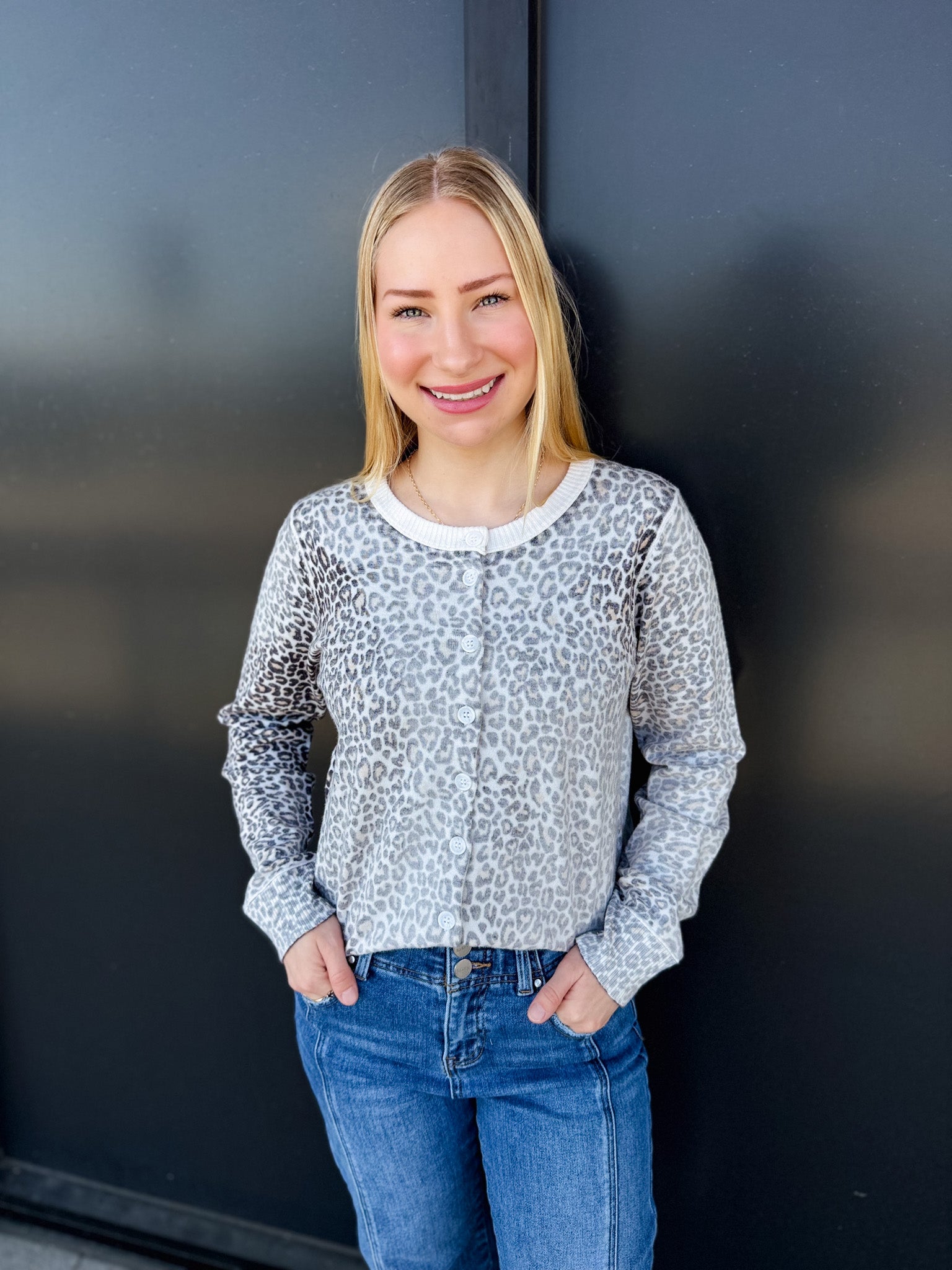 The Clara Cheetah Cardigan!