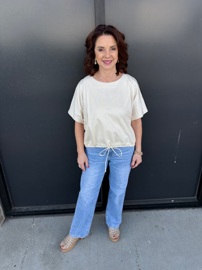 Willow Drawstring Top