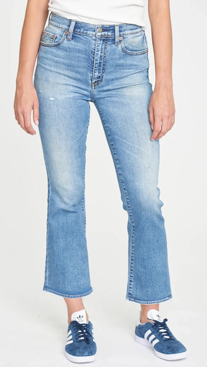 Shy Girl - Crop Flare Jeans