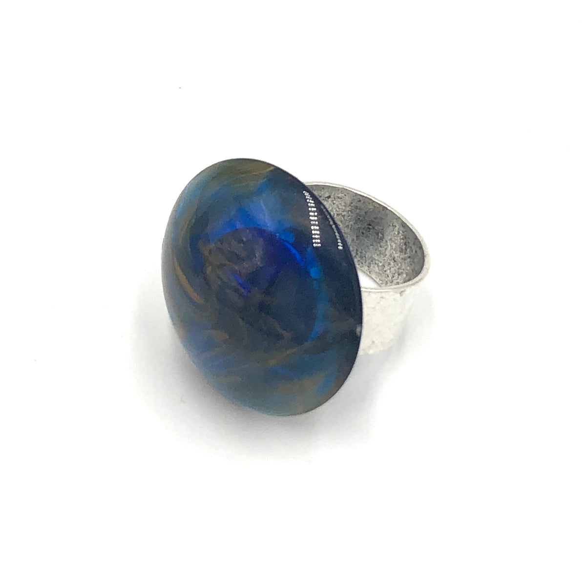 bright blue ring