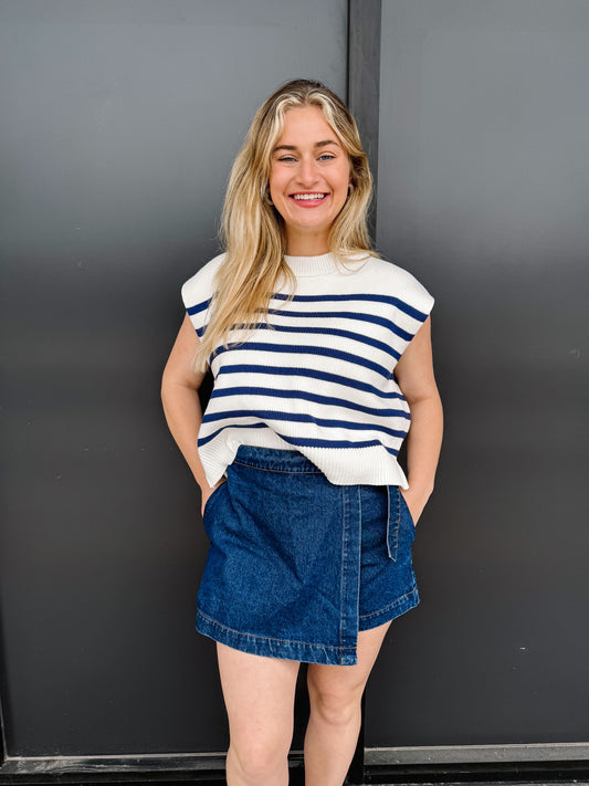 Entro Reba Denim Skort