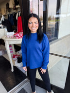 Refined Mock Neck Pullover!