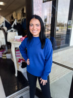 Refined Mock Neck Pullover!