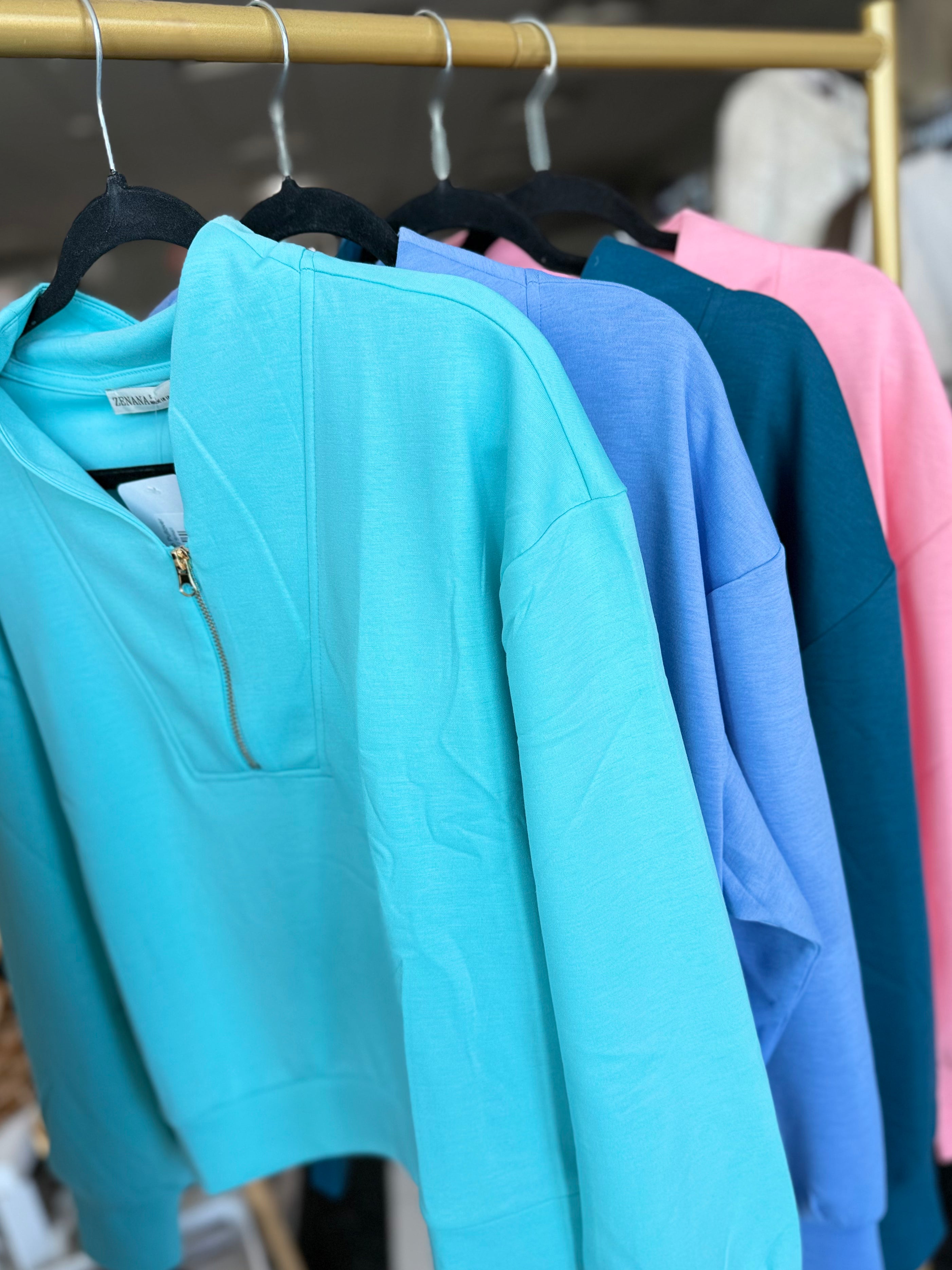 Scuba Half Zip Pullover