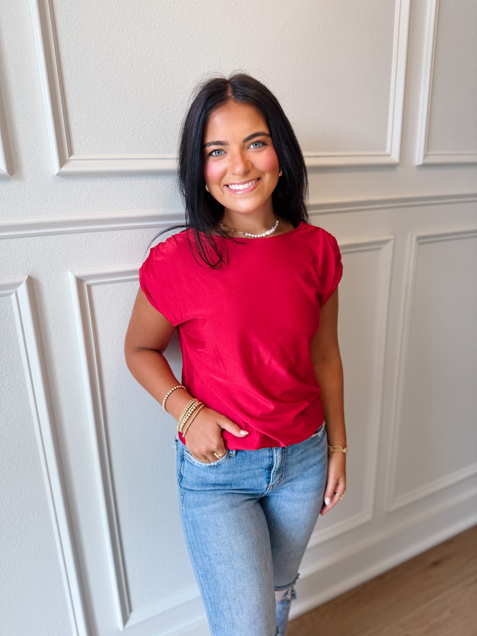 The Bella Cinched Top
