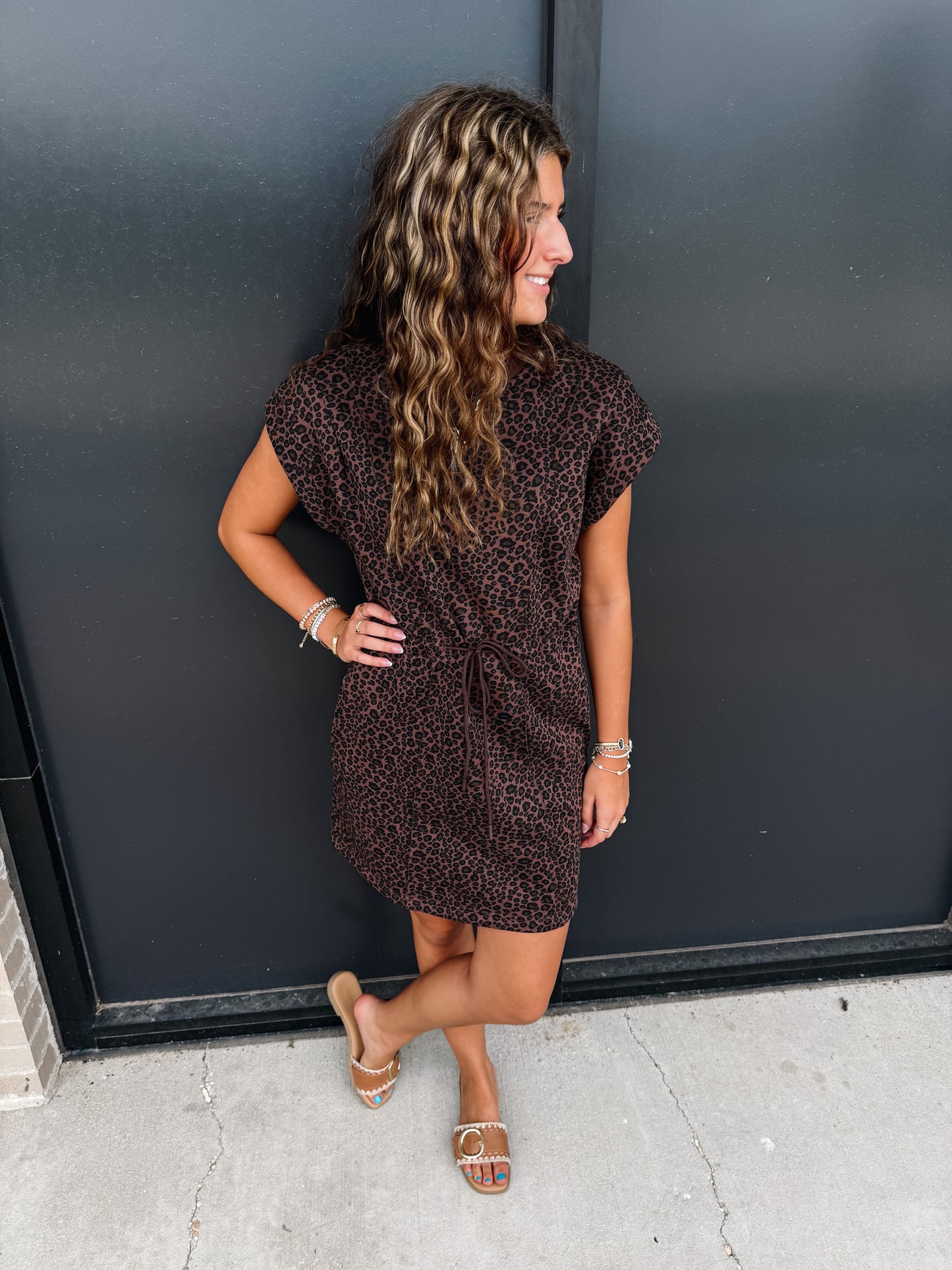 Umgee Leopard Nights Dress