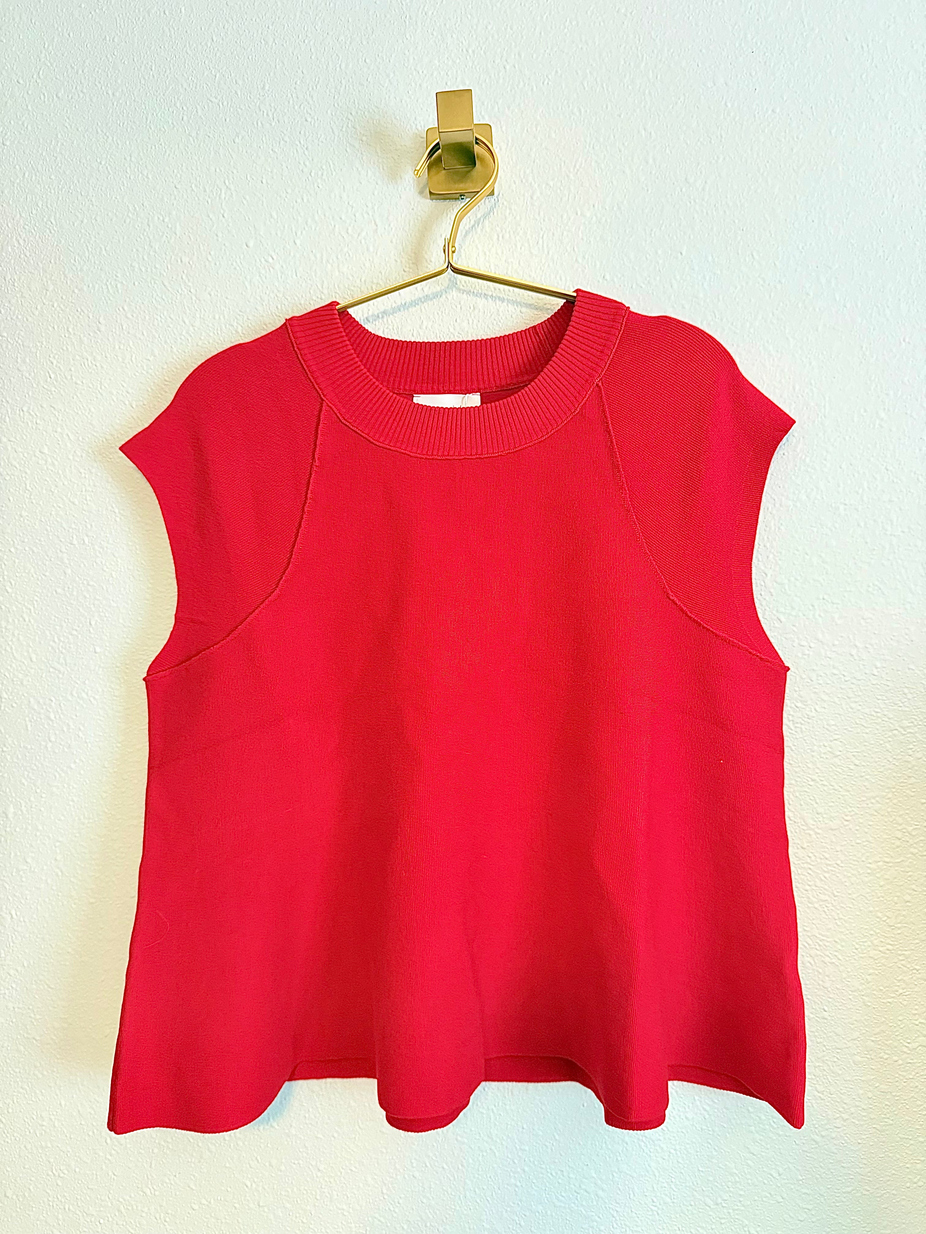 Sleeveless Knit Top