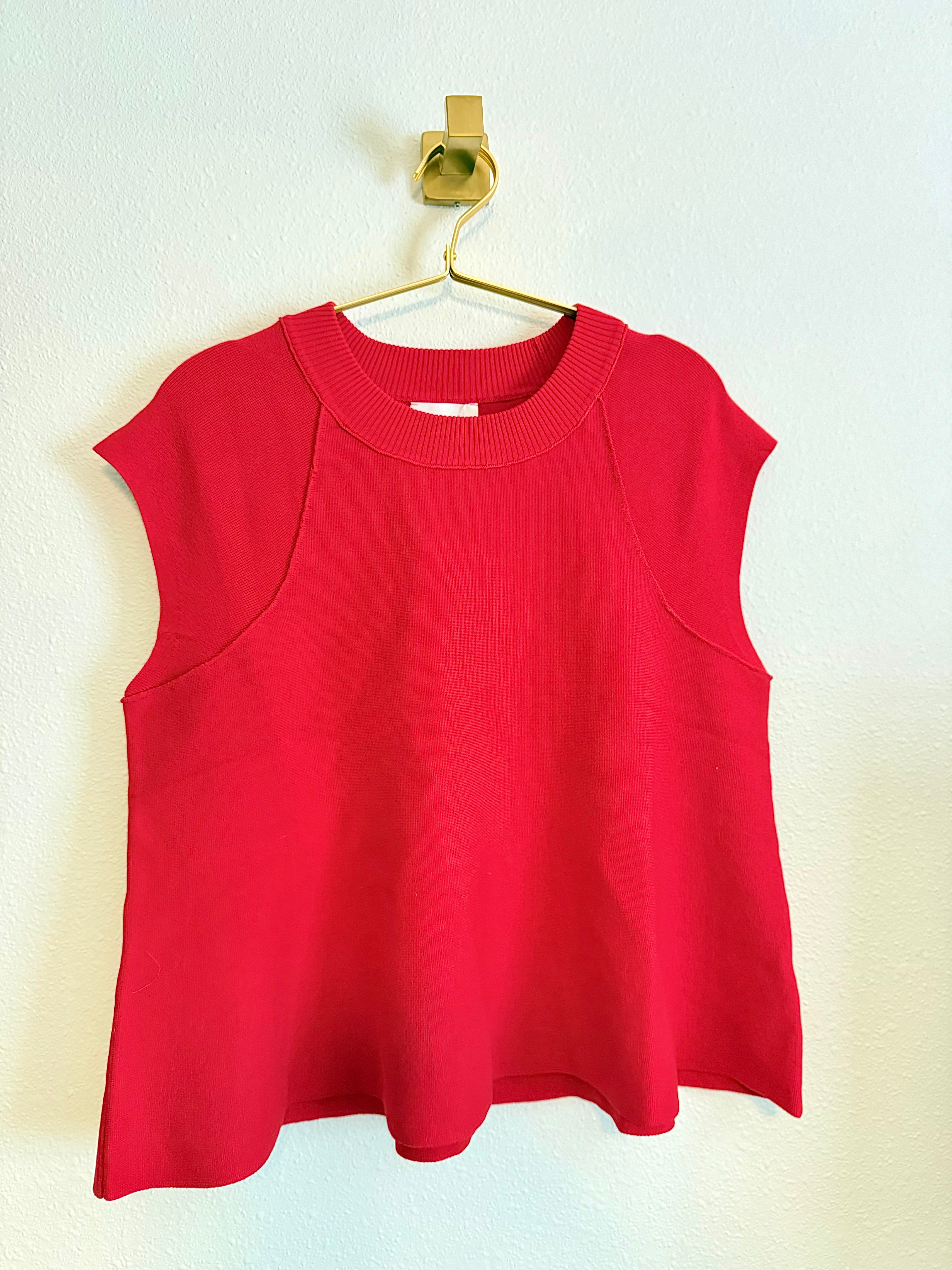 Sleeveless Knit Top