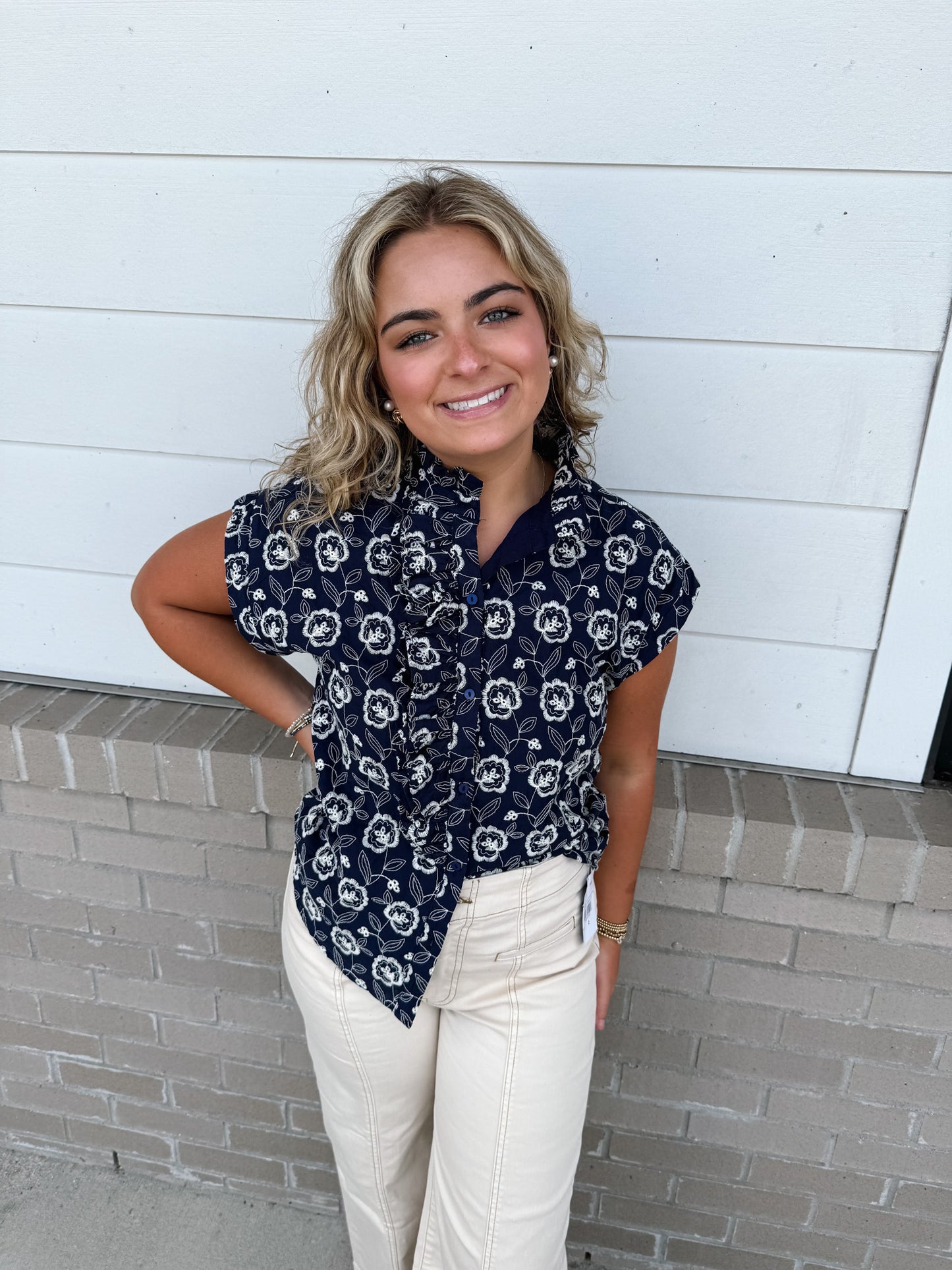 Flowers on My Mind top