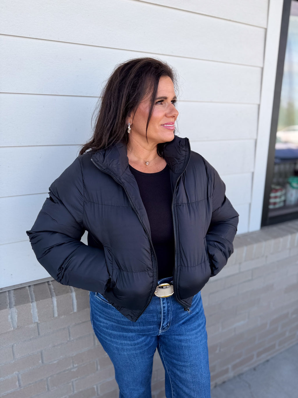 Short Padded Puffer Jacket