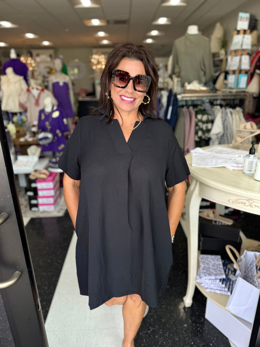 SS Collared Dress