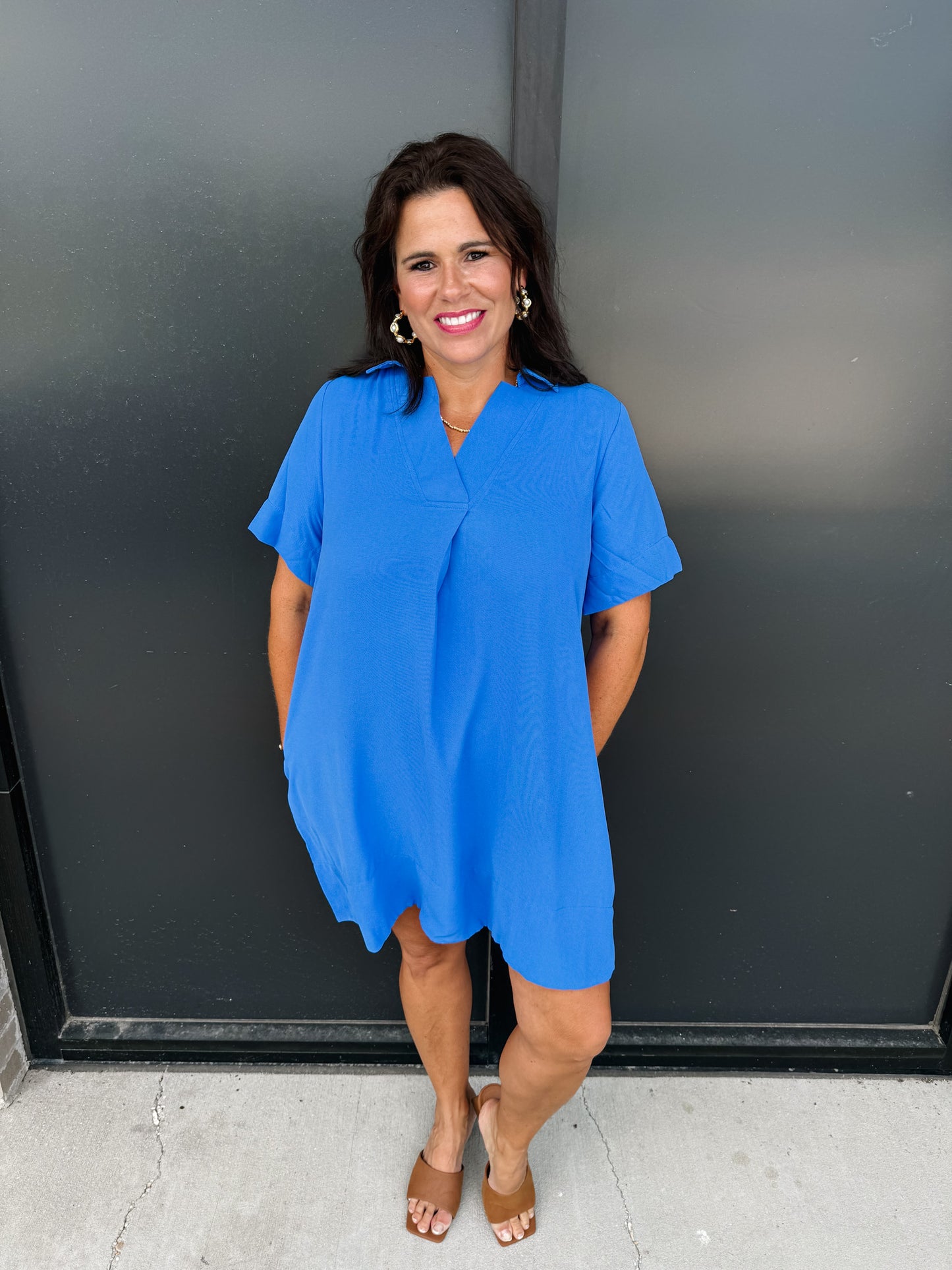 SS Collared Dress