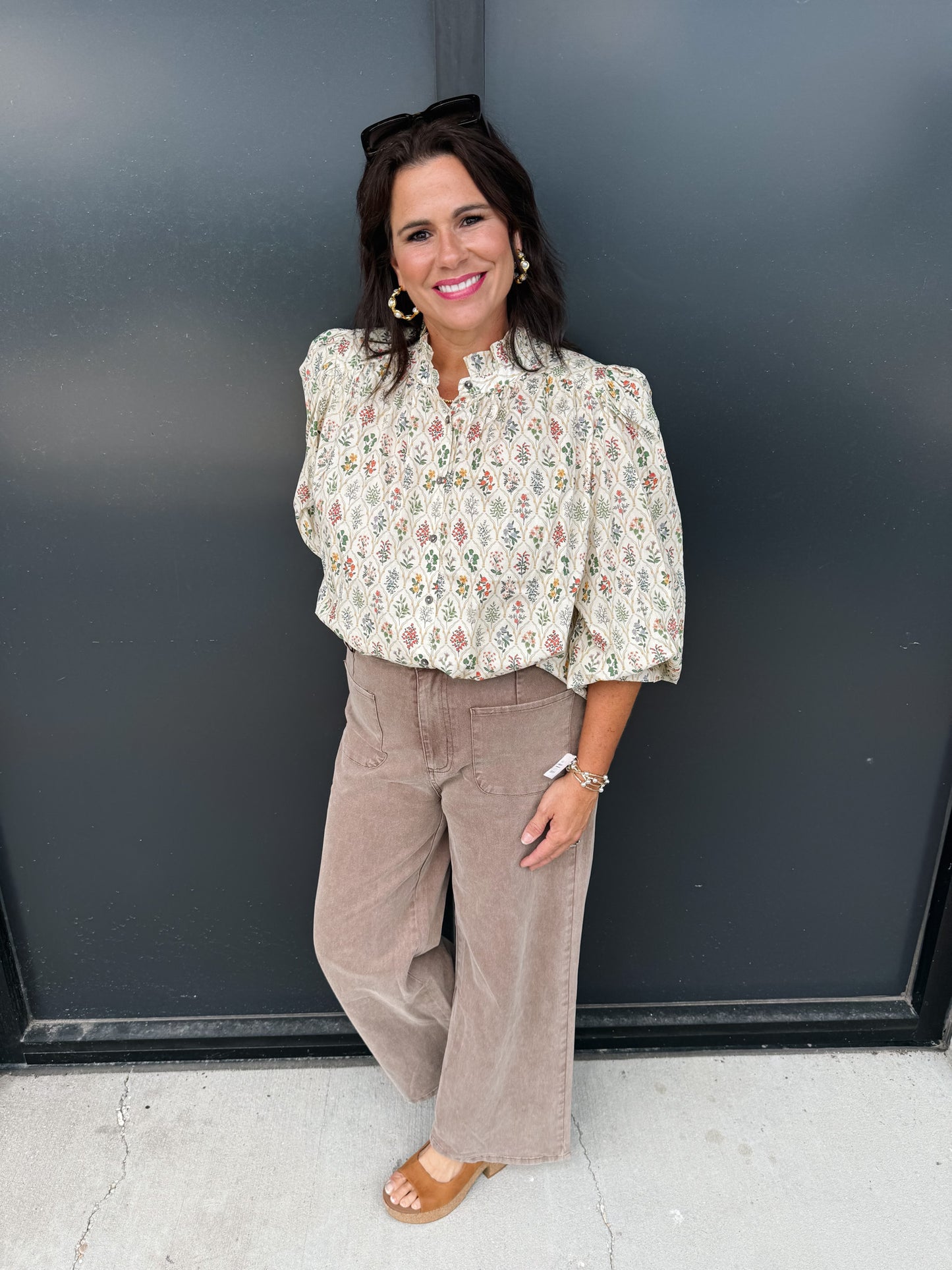 Floral Shake It Off Top