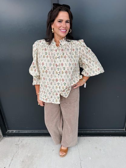 Floral Shake It Off Top