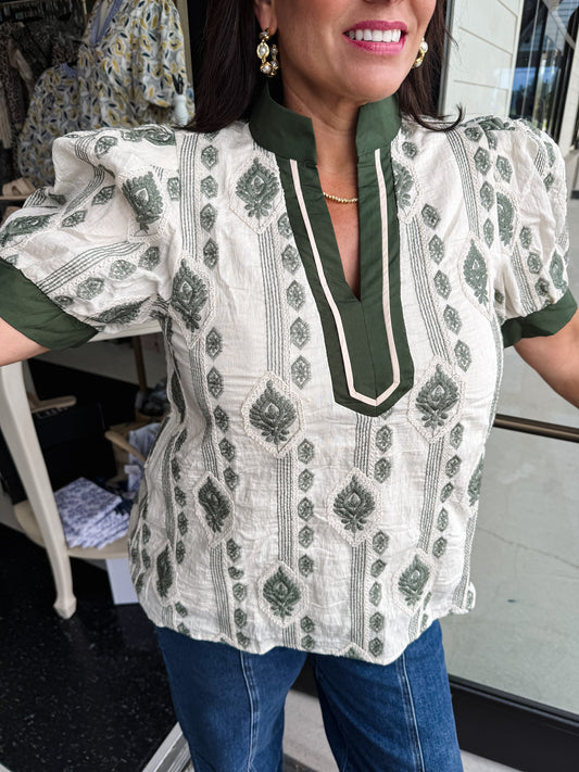 Floral Its All Bout You Top