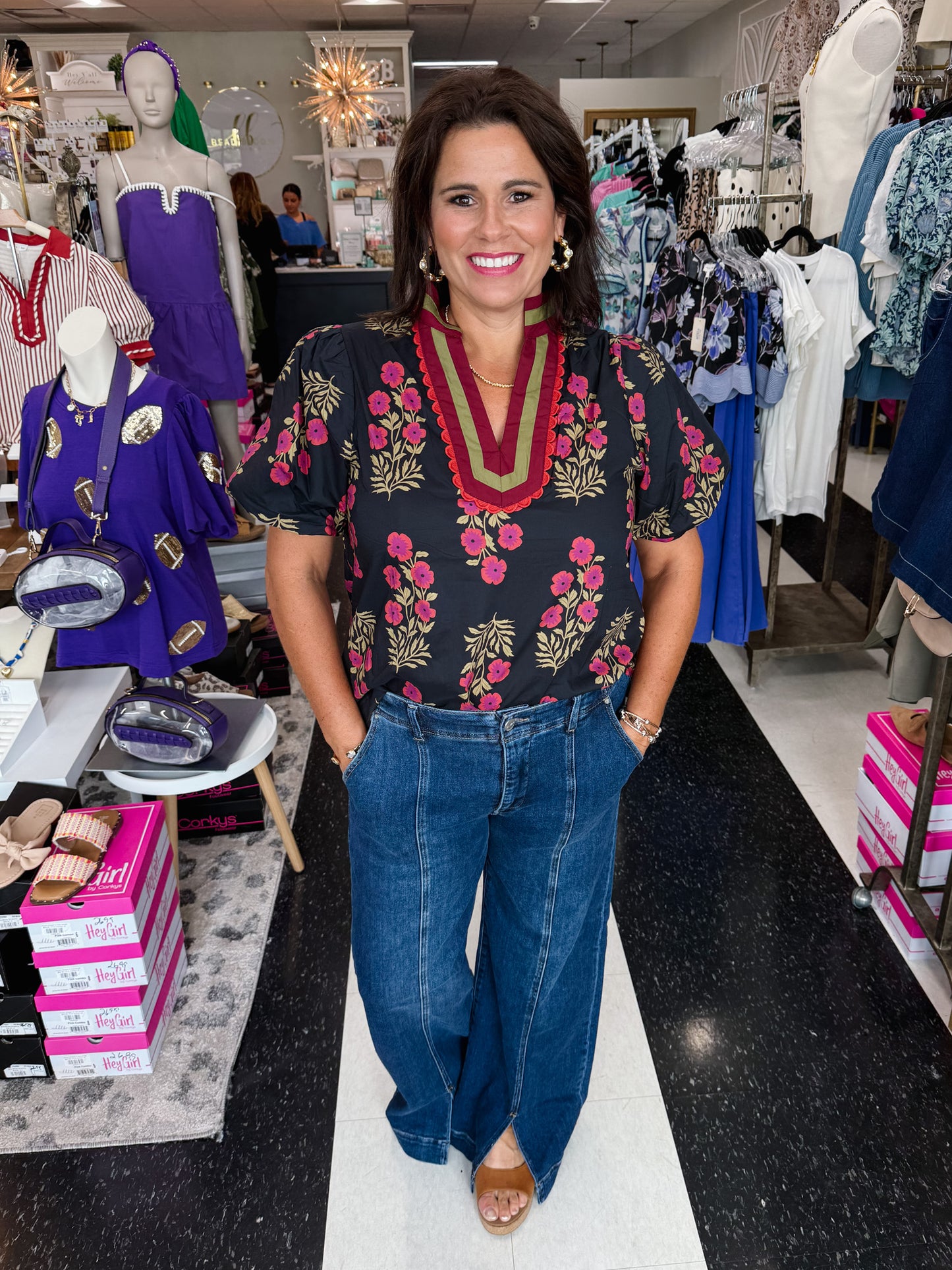 Floral Easy Breezy Blouse