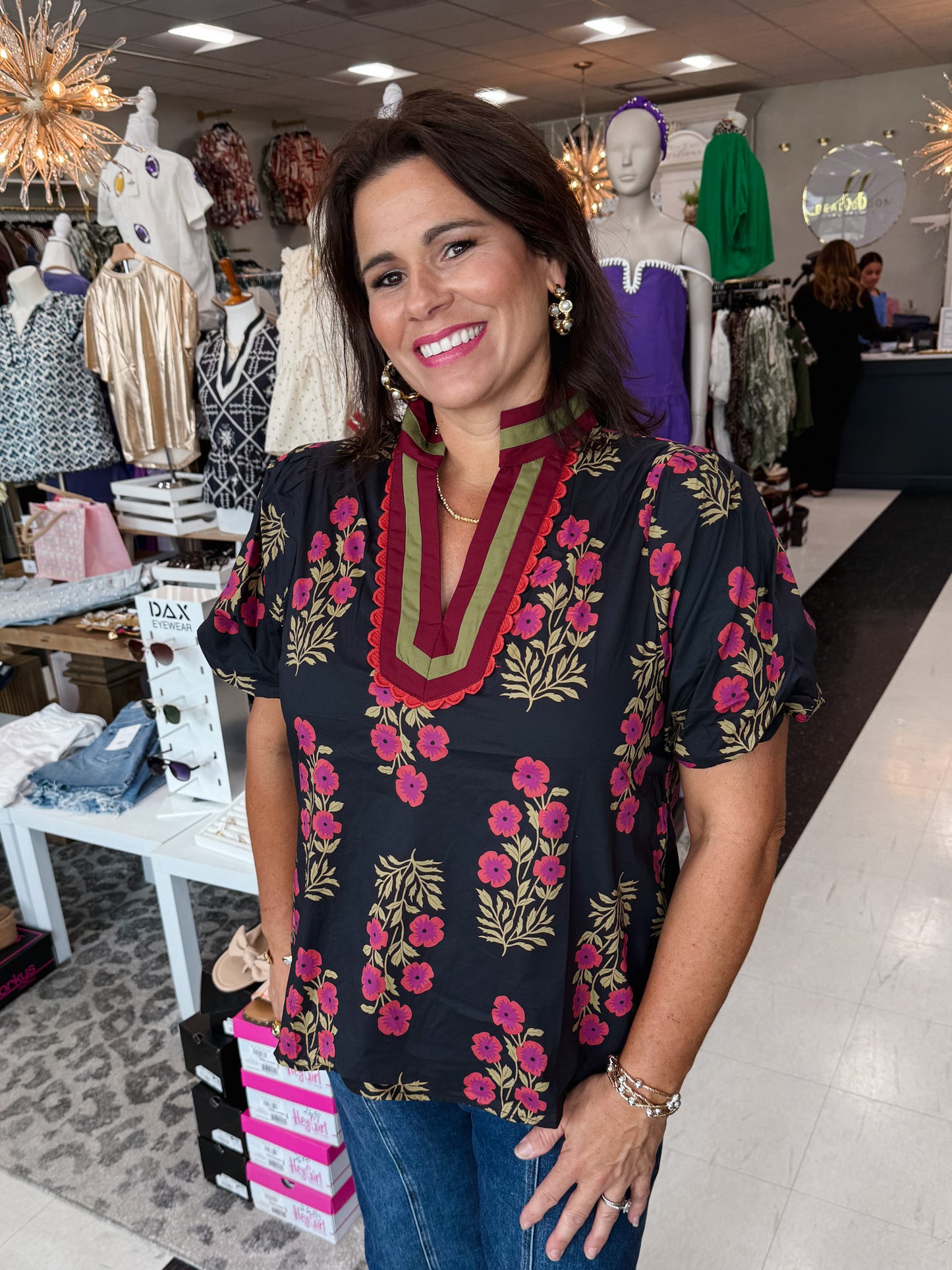 Floral Easy Breezy Blouse