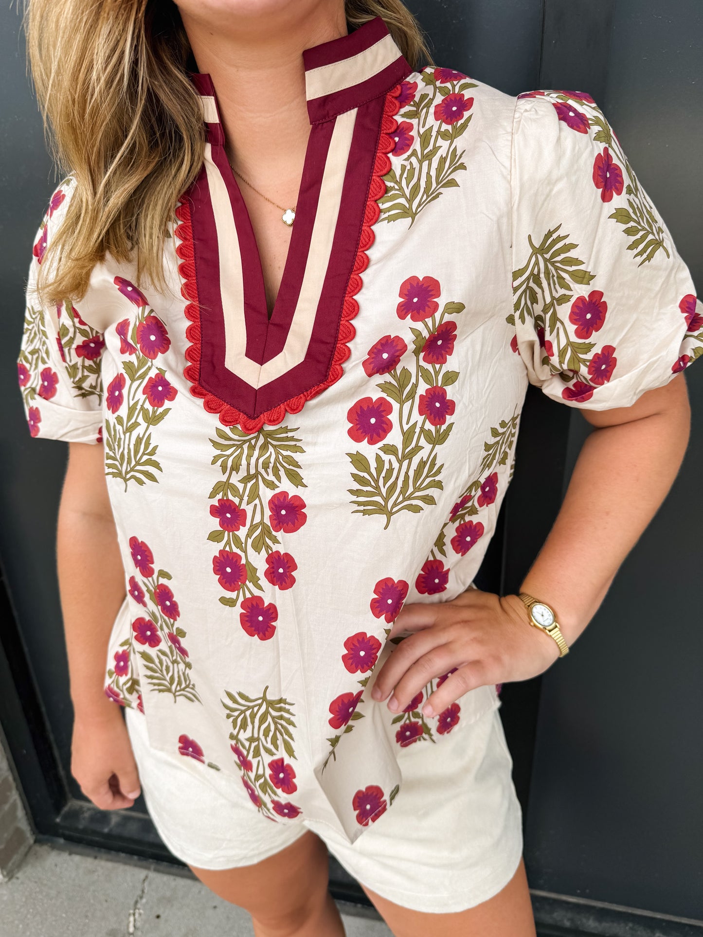Floral Easy Breezy Blouse