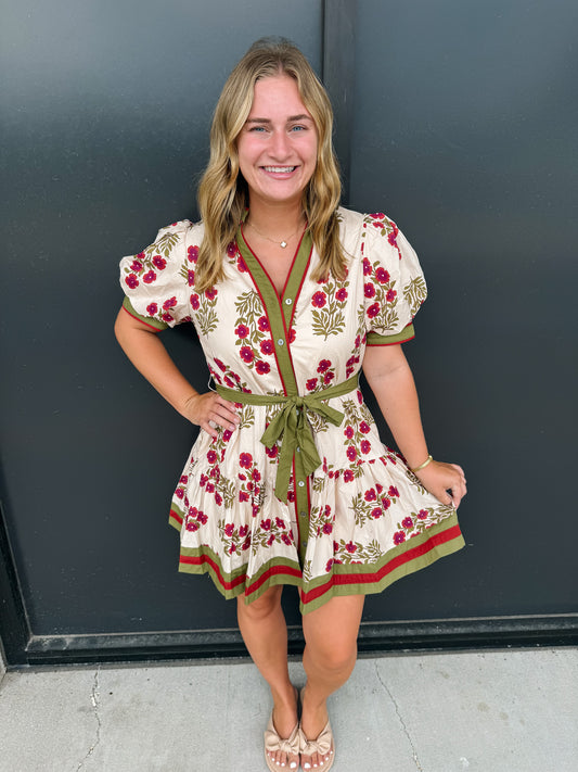 Floral Time To Shine Dress
