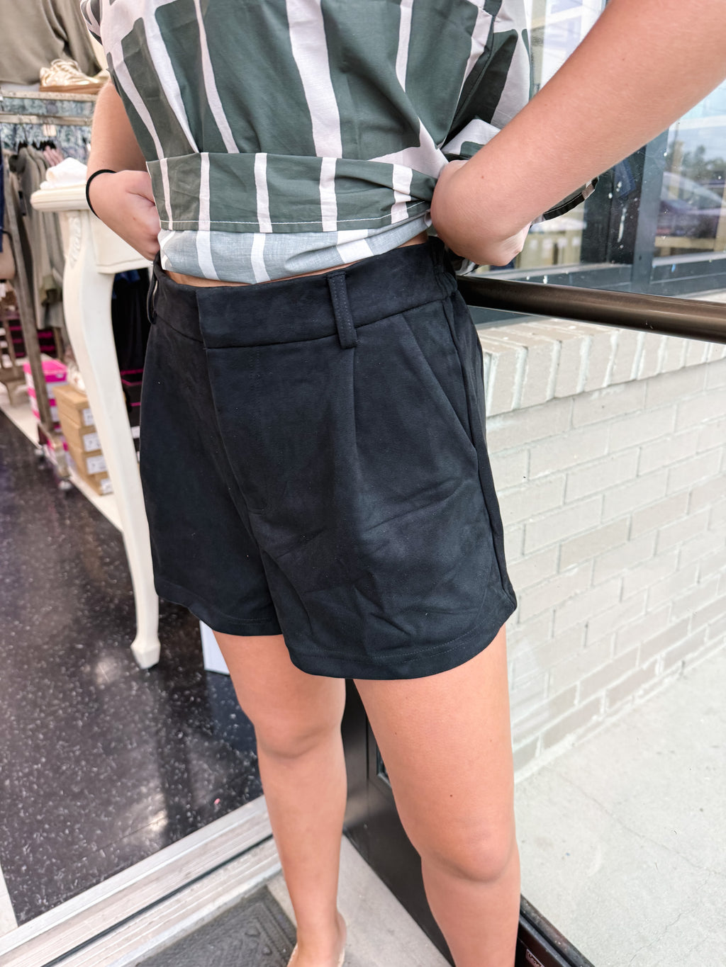 Suede Autumn Whisper Shorts