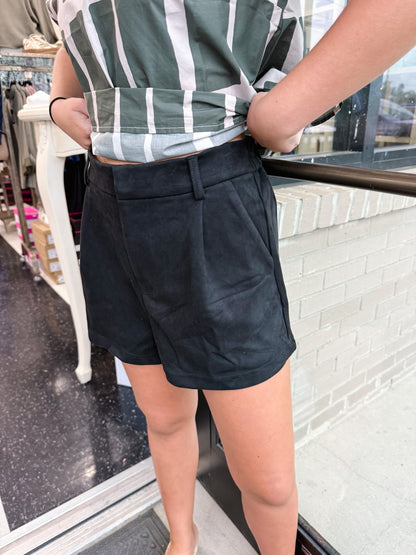 Suede Autumn Whisper Shorts