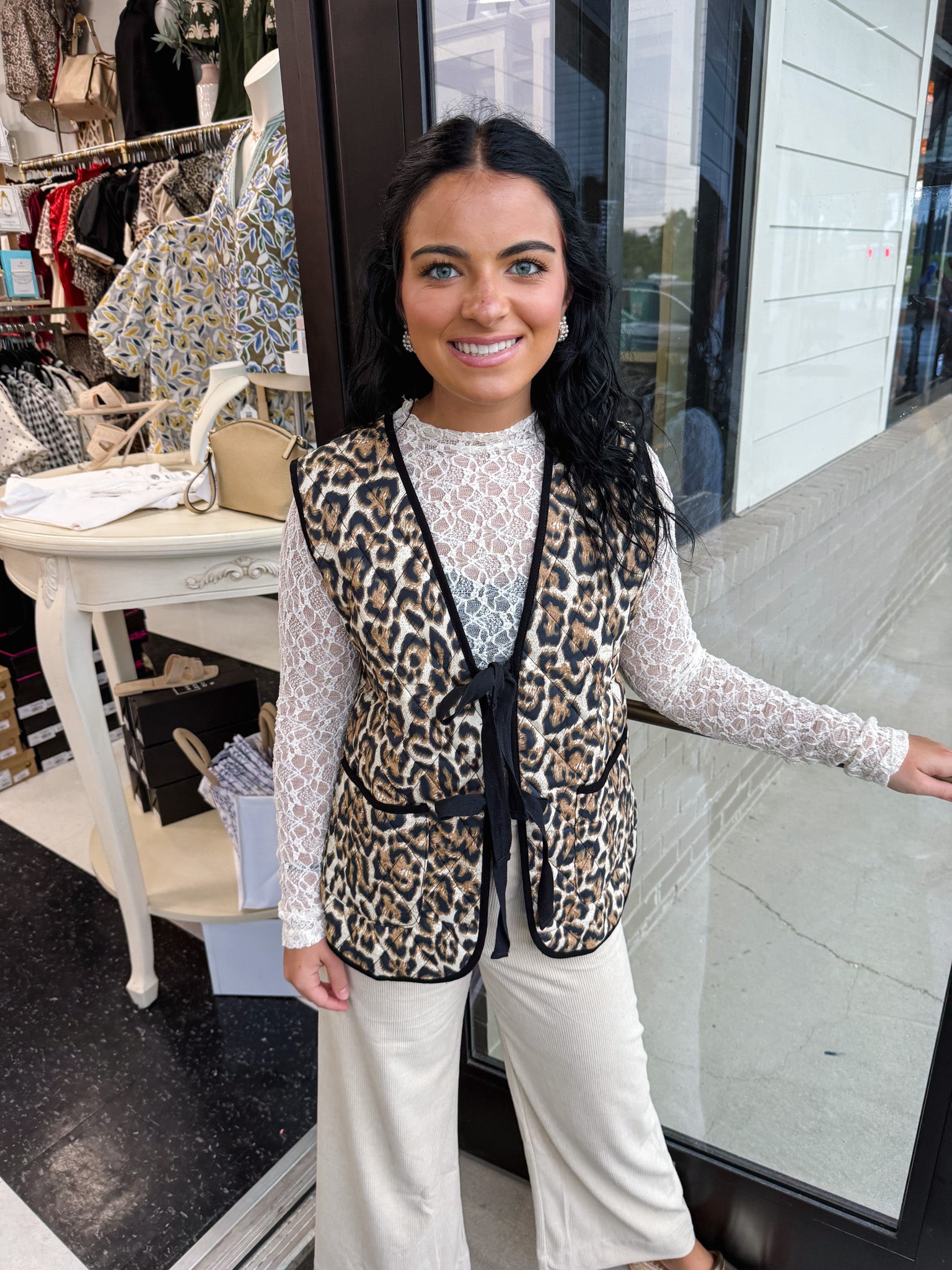 Leopard Falling Fast Vest