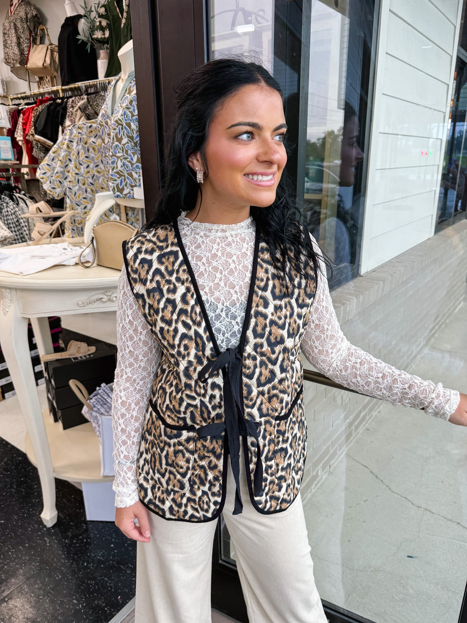 Leopard Falling Fast Vest