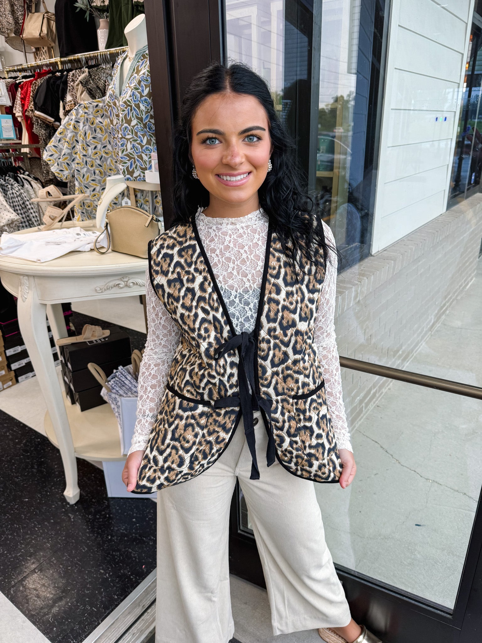 Leopard Falling Fast Vest