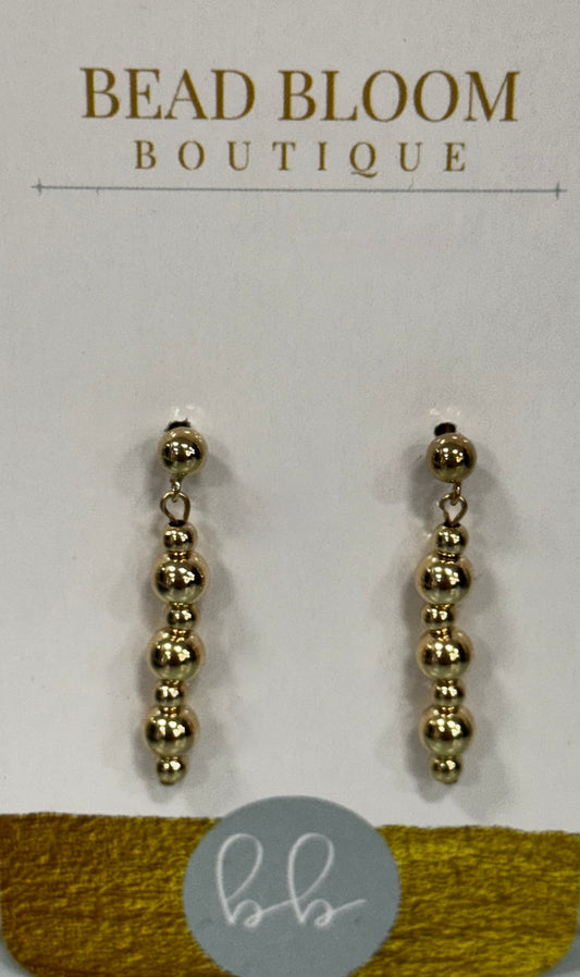 Gold Dangle Earrings