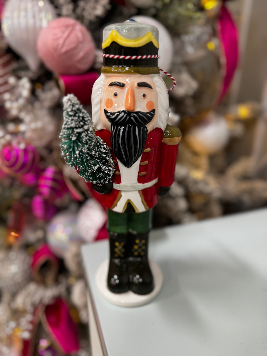 Light-Up  Nutcracker Sitter