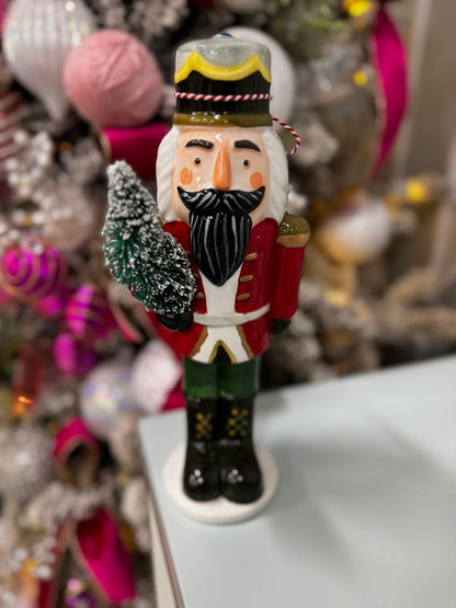 Light-Up  Nutcracker Sitter