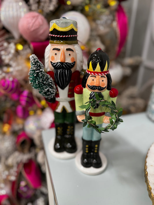 Light-Up  Nutcracker Sitter