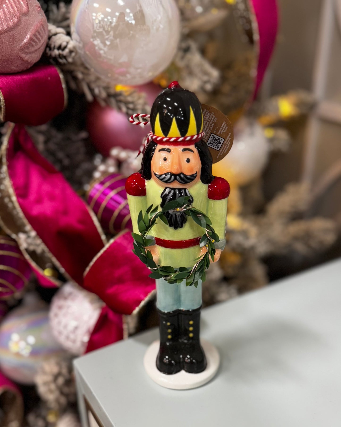 Light-Up  Nutcracker Sitter