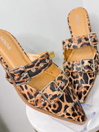 Buckle Usual Flat - Leopard
