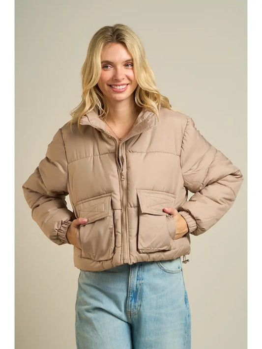Essential Quilted Puffer Jacket