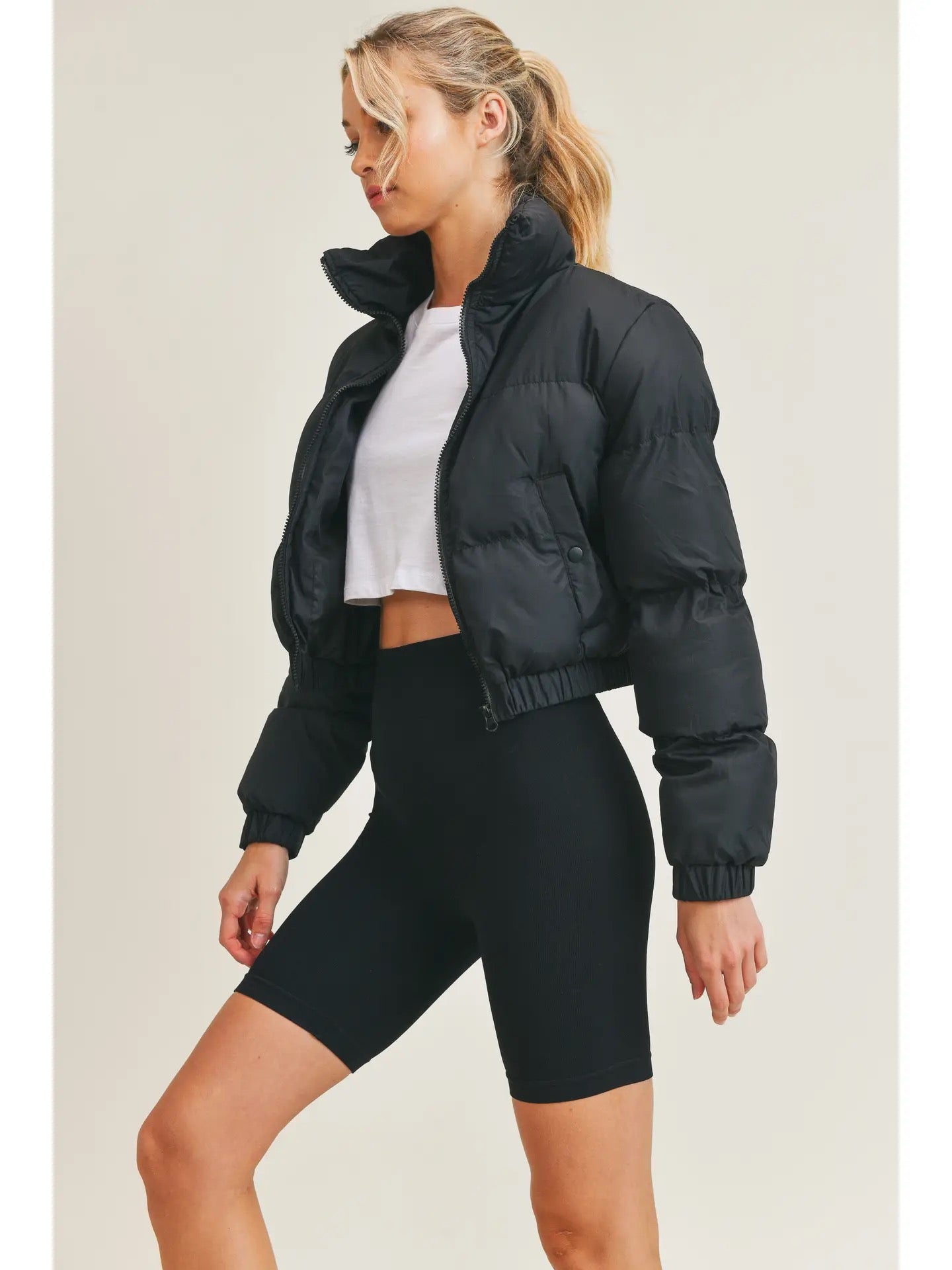 Short Padded Puffer Jacket
