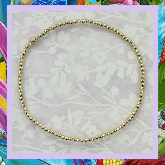 2mm Gold Filled Bracelet