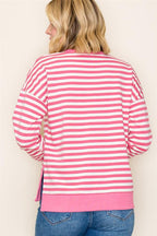 The Lila Striped Knit Top