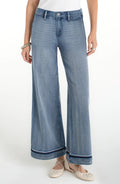 Liverpool Super Stride Wide-Leg Denim