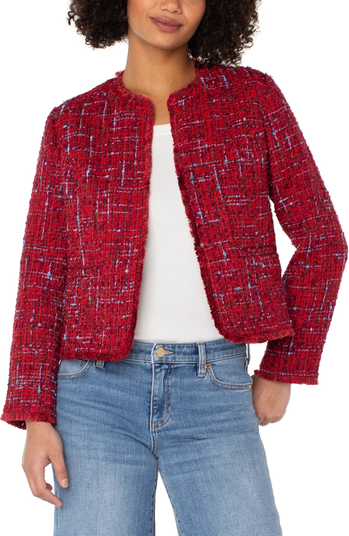 Rosette Fray Jacket