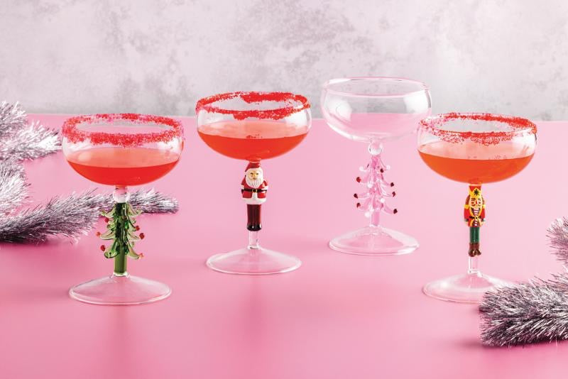 Holiday Stemmed Coupe Glass
