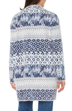 Midnight Shibori Coatigan!