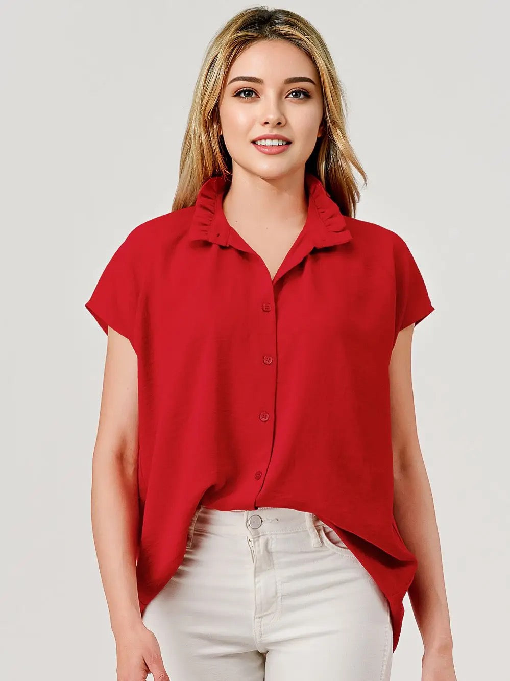 Lil Button Down Top