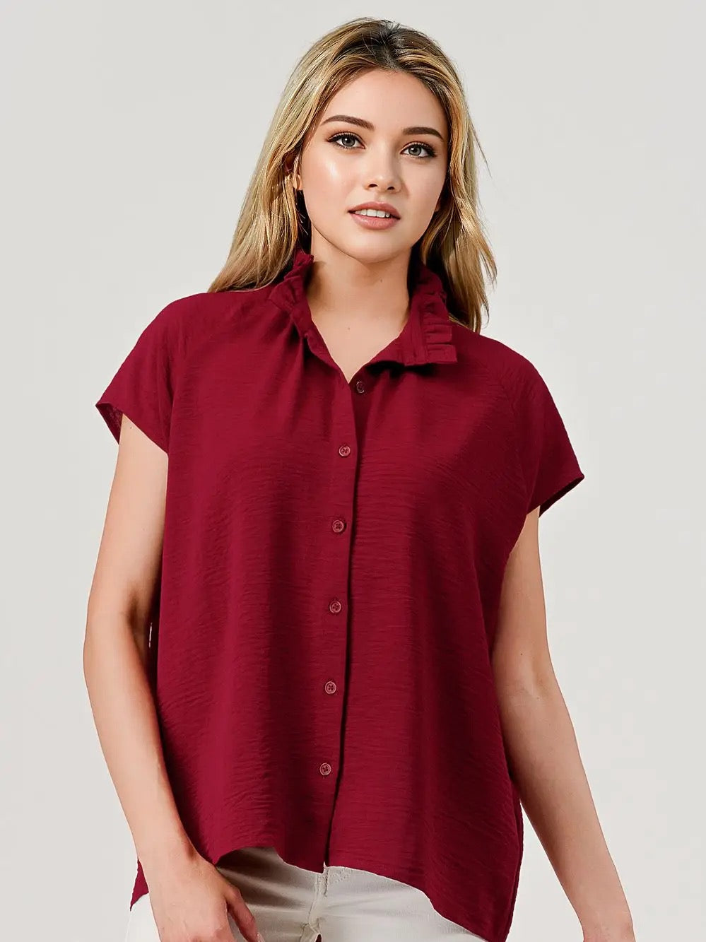Lil Button Down Top