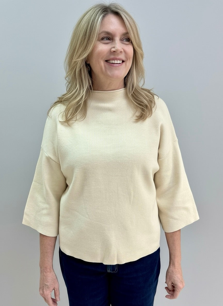 Modern Luxe Mock Neck Sweater