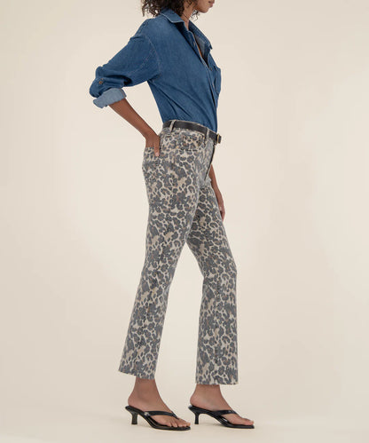 Kut Kelsey High Rise Ankle Flare